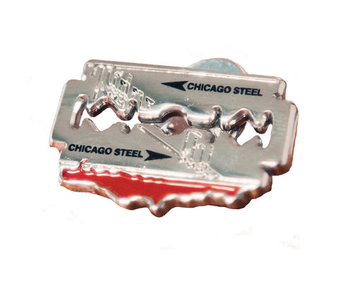 TRDNS "Chicago Steel pin"